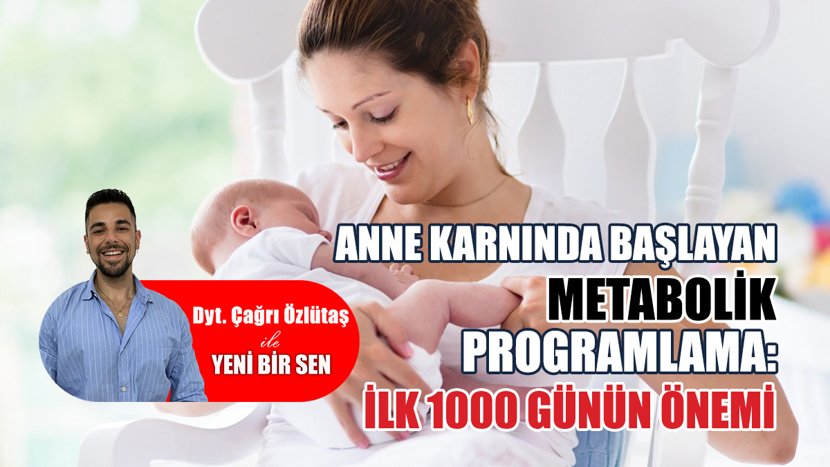 Anne Karnından başlayan metabolik programlama: ilk 1000 günün önemi